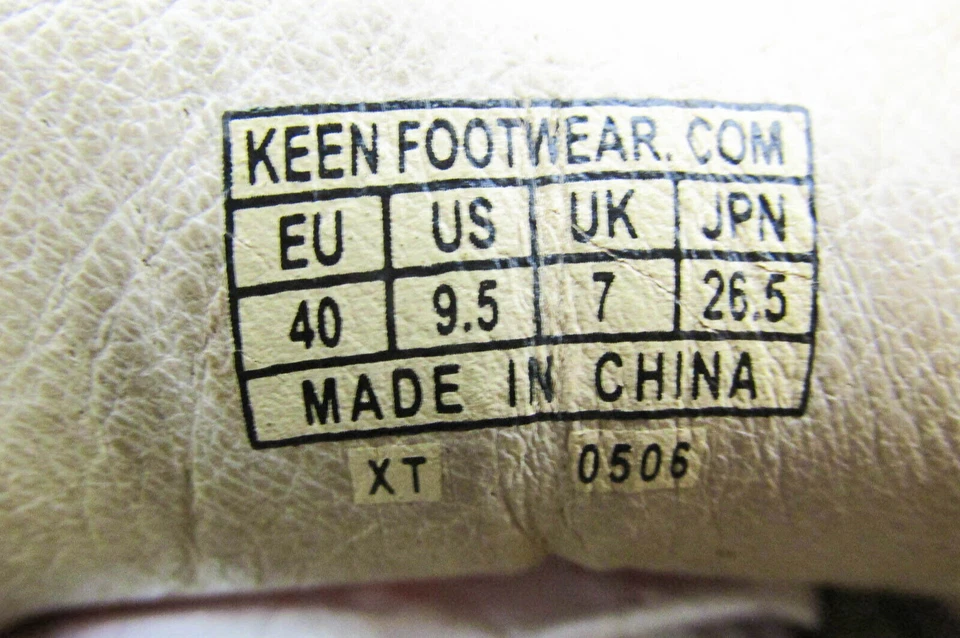 Zapatos Keen Mujer Talla 9.5M Cuero Rojo Oxford Tenis Usados vq Foto 3 de 4