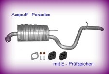 Endschalldämpfer Auspuff für Hyundai i30 2.0CRDi Kombi Typ FD 100 & 103KW + Kit