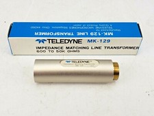 Vintage Teledyne MK-129 Matching Line Transformer Microphone 600 To 50K Ohms