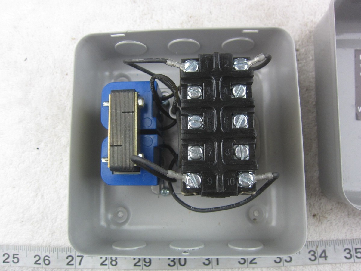 Relais De Commande Warrick Controls Gems 1G1D1 - 115/300V, 1NC 2NO, Boîtier NEMA1, Neuf