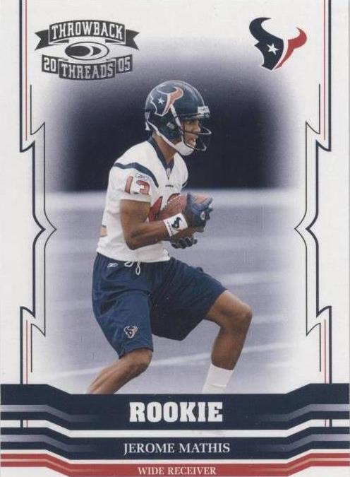 2005 Donruss Throwback Threads Jerome Mathis #171 - 1 of 2