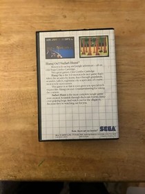 Hang On & Safari Hunt Sega Master System-CIB-Very Good Condition-Tested-Qk Shpng