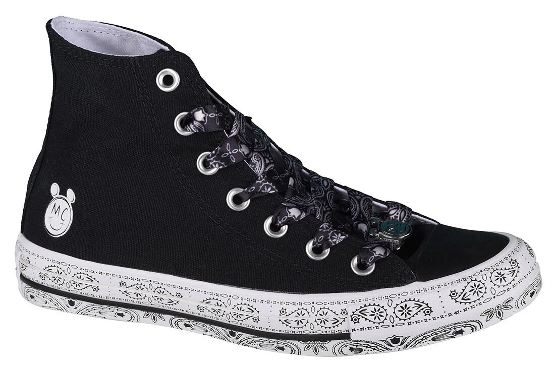 Converse X Miley Cyrus Taylor Hi All Star 162234C, Womens, plimsolls,black eBay