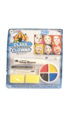 New Fun World Class Clowns Halloween Makeup Kit