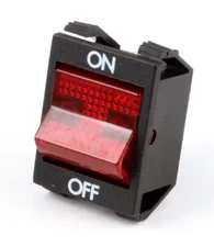 Vulcan Hart 00-824226-00002 Switch, On/Off, Rocker, Spst, 125V, Red Light - OEM