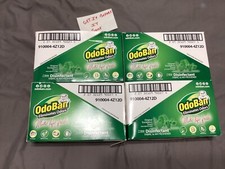  Lot of 4 OdoBan Disinfectant Fabric  Air Freshener Original Eucalyptus Scent