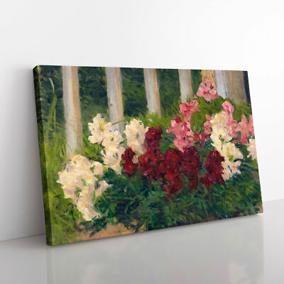 Flowers Vol.1 By Carl Moll Canvas Wall Art Print Framed Picture Dining Room