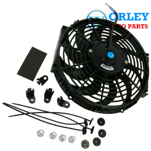 16" INCH ELECTRIC RADIATOR COOLING FAN 1950 CFM 12V AND MOUNTING KITS - Bild 1 von 6