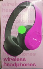 Lot of 2 GEMS Bluetooth Wireless Headphone - Pink