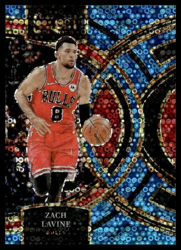 2023-24 Panini Select Blue Fast Break Prizm Zach LaVine /99 Chicago Bulls #185