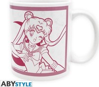 Gadget -D- Sailor Moon: Abystyle - Sailor Moon & Luna (Mug 320 Ml / Tazza) Abyst