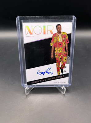 2019 Noir Pascal Siakam Showtime Signatures /99