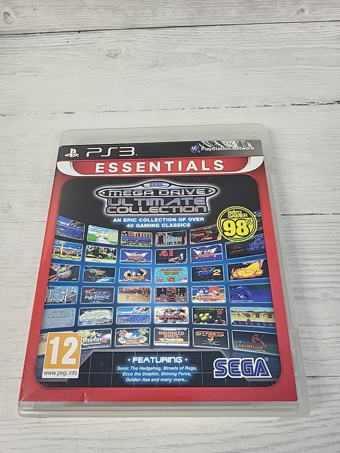 SEGA Mega Drive Ultimate Collection Essentials (PlayStation 3, 2012) PB