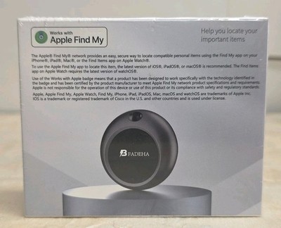 BFadeha Find My GPS Tracker Card Bluetooth Smart Finder  New