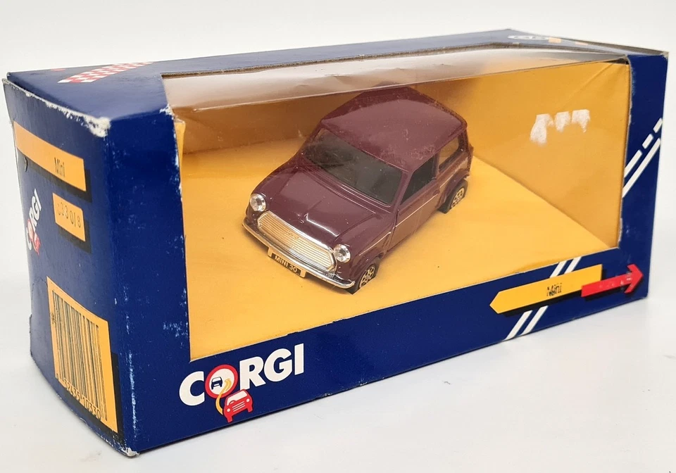 Corgi 1/36 Mini Mayfair Classic Mini Burgundy Diecast Scale Model Car - Image 2 of 4