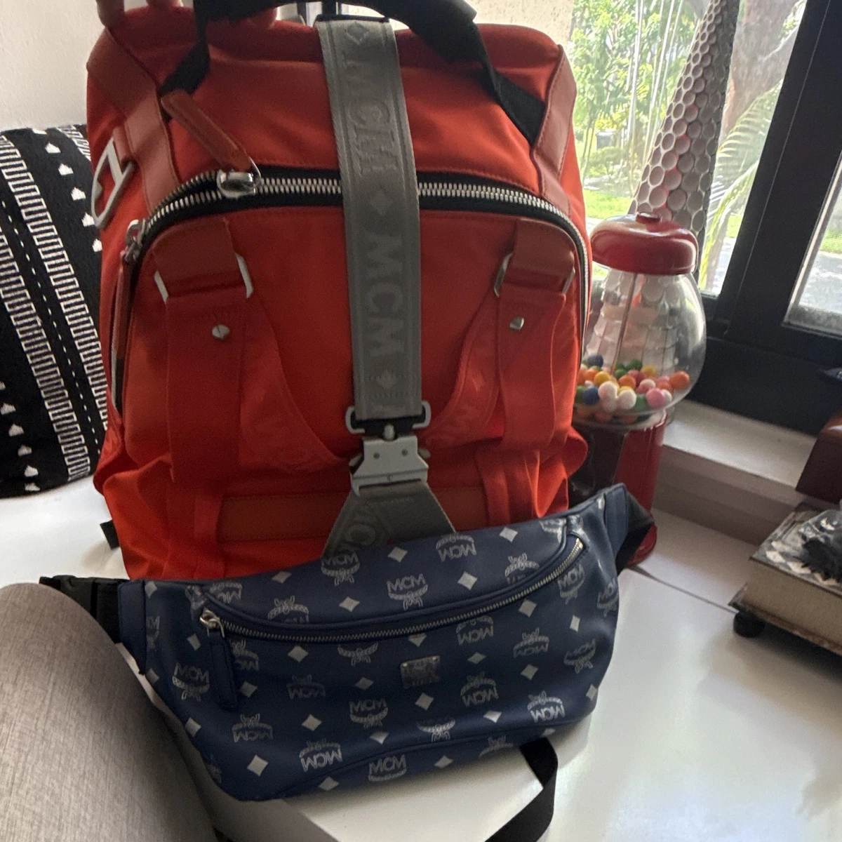 MCM Red Bags for Men for sale | eBay