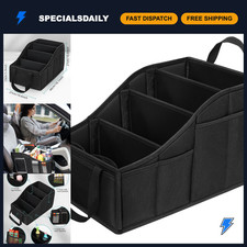 Car Seat Organizer with 4 Compartments Cup Holders - Car Storage Solution