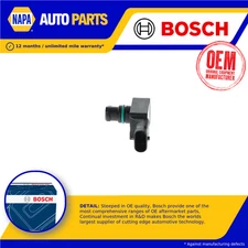 MAP Sensor fits MERCEDES E220D S213, W213 2.0D 2016 on Manifold Pressure Bosch