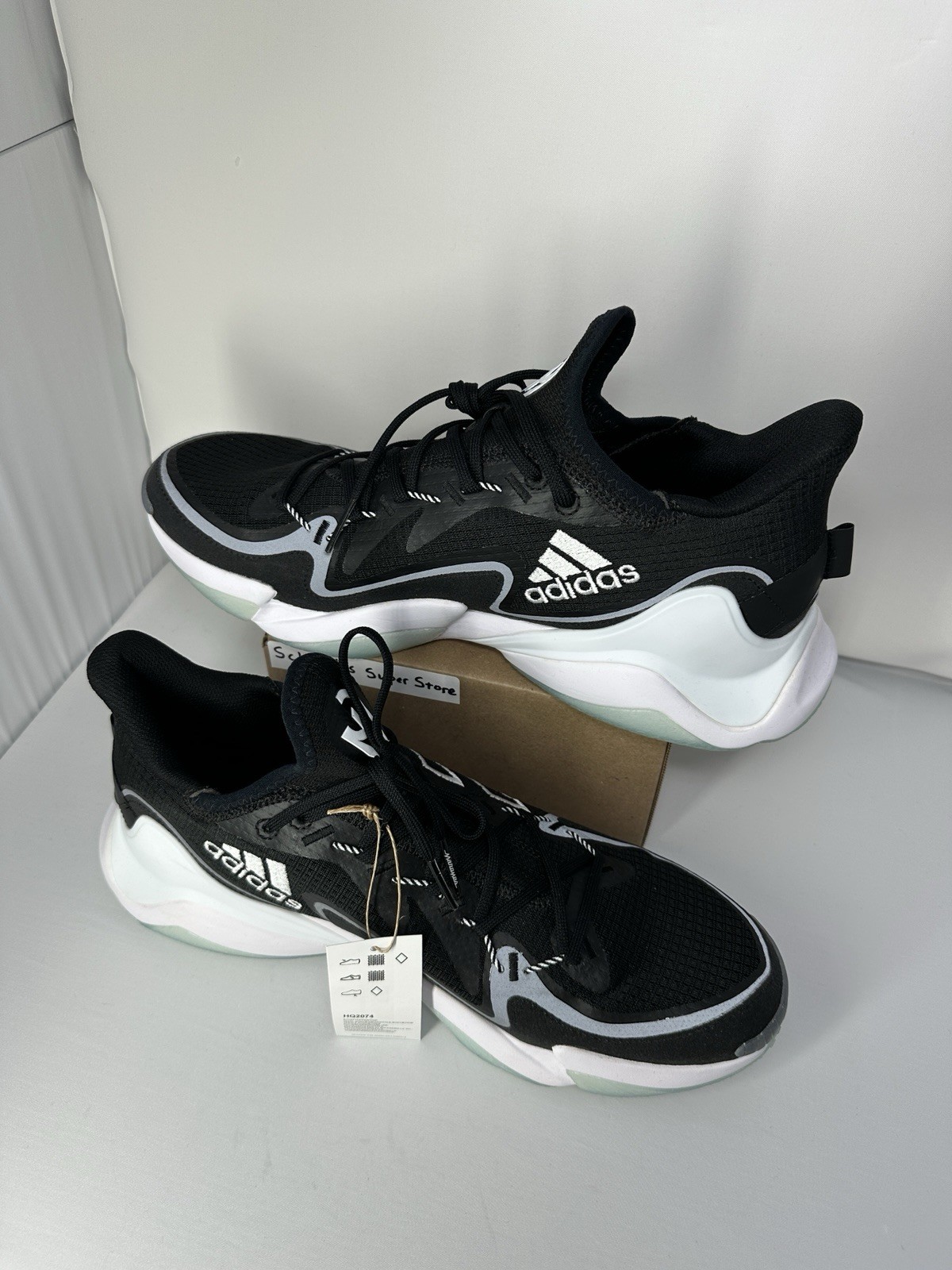 Adidas Patrick Mahomes 1 Impact FLX Black White Shoes Size Men's 13 HQ2074 NWOB thumbnail 9