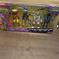 TMNT Mutant Mayhem Turtles In Disguise Party Pack Playmate Walmart Exclusive NEW