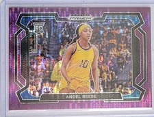 2024 PANINI PRIZM DRAFT PICKS ANGEL REESE RC SP PURPLE #3/55 CHICAGO SKY