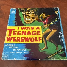 Rare Vintage 8mm Ken Films #237 I WAS A TEENAGE WEREWOLF horror MONSTERS