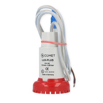 Comet Lux-Plus Tauchpumpe, 19l/min, 0,85 bar, mit Sieb und autom. Entlüftung