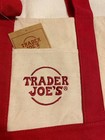 NEW! Set of 2: RED-Trader Joe’s MINI Canvas Tote+ MINI Insulated Cooler Bag — photo 10