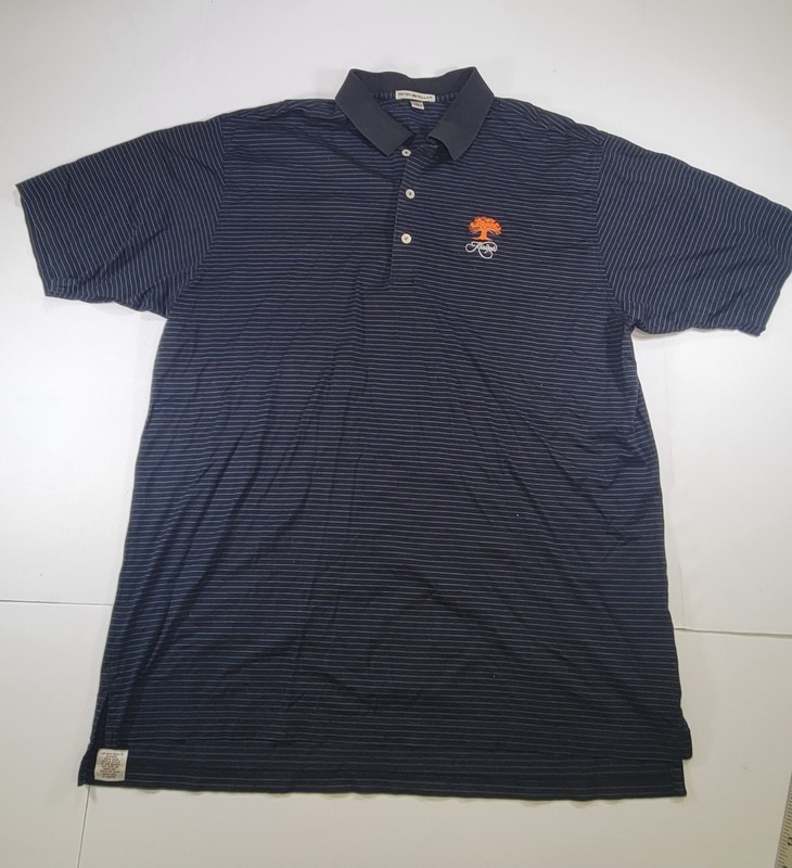 Peter Millar Men’s Extra Large Polo Kiawah Island Ocean Club SC Blue Golf