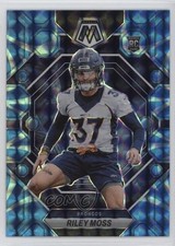 2023 Panini Mosaic Rookies Reactive Blue Mosaic Prizm Riley Moss #358 0h3t