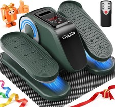 Under Desk Elliptical, Leg Exerciser As Seen on TV, 12 Speeds Forward  Reverse