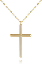 Cross Necklace for Women 14K Gold Cross Necklaces for Women Gold Cross Chain Nec