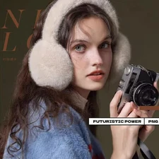 Women Men Fluffy Ear Muffs Winter Earmuffs Soft Plush Ear Warmer Cover Ear Muffs