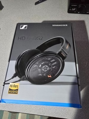 Sennheiser HD 660S2 Audiophile Back Headphones Hi-Res
