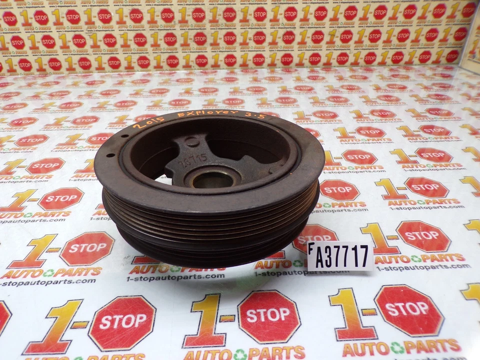 Polea del cigüeñal balanceador armónico Ford Explorer 2011-2017 8T4Z-6312-A OEM Foto 4 de 4