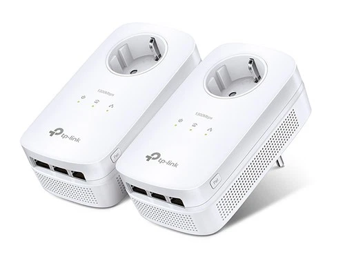 TP-Link TL-PA8030P KIT AV1300 Powerline 1300Mbit s MU-MIMO 3 Gigabit Ports integ