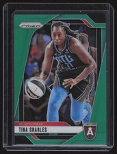 Tina Charles 2024 Panini Prizm WNBA Green Prizms