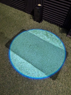 GSA - Realistische Golf Simulator Schlagmatte Streifen 0,6m x 0,3m
