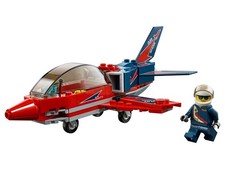 LEGO CITY: Airshow Jet with pilot (60177) Used (no box)