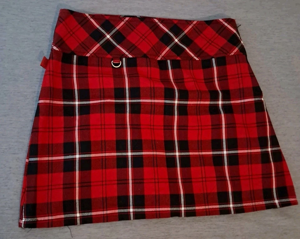 Falda plisada a cuadros talla 16 Y2k Bongo Let Me B de colección para niñas Foto 4 de 4