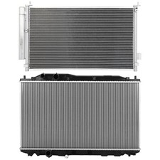 Aluminum Radiator Ac Condenser Cooling Kit For Honda Civic 2006 2007 2008-2011 Aluminum Radiator Ac Condenser Cooling Kit For Honda Civic 2006 2007 2008-2011