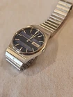 Vintage Seiko SQ 1984 Quartz 6923-7099 Day/Date Blue Dial Hex Crystal - Full Set