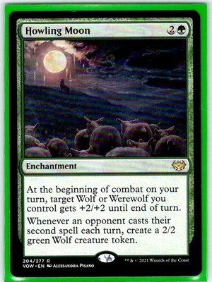 Howling Moon 204 R Innistrad: Crimson Vow MTG LP