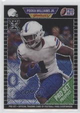 2021 Leaf Pro Set Metal Black Mojo /15 Pooka Williams Jr #72 0cz