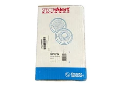 System Sensor SPCW Fire Alarm Ceiling Speaker White (NEW IN BOX)