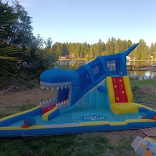 H2OGO! Whales 'n Waves Kids Inflatable Mega Water Park