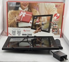 FRAMEO AKIMART ZN-DP1002 WIFI DIGITAL PHOTO FRAME 10.1 INCH BLACK FRAME