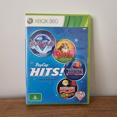 PopCap HITS! 4 Games Xbox 360   PAL   Complete With Manual   Great Condition