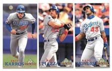 1994 Fleer Extra Bases - LOS ANGELES DODGERS Team Set