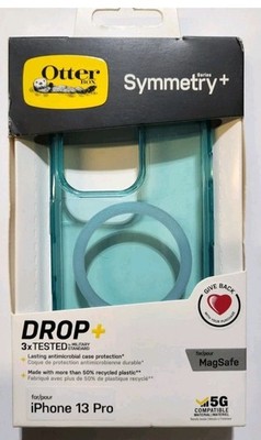 OtterBox Apple iPhone 13 Pro Symmetry Case with MagSafe - Blue/Green- NEW